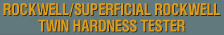 Rockwell Hardness Testers